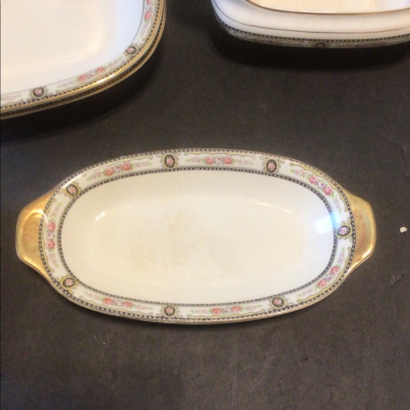 (6) Antique  Crocksville China Co. Dinnerware set - Picture 3 of 8